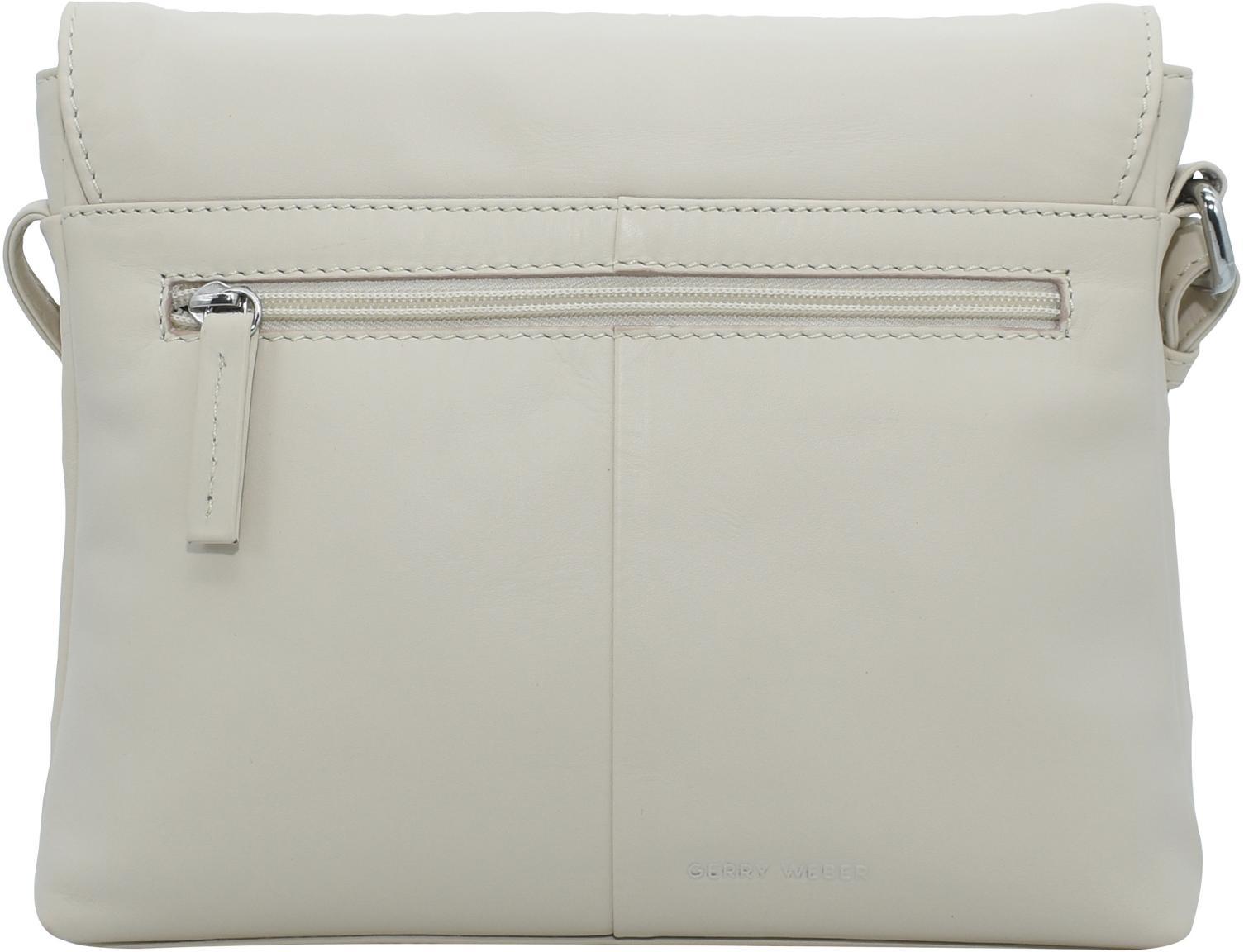 Umhängetasche mit Überschlag beige offwhite Gerry Weber Piacenza Shoulderbag SHF