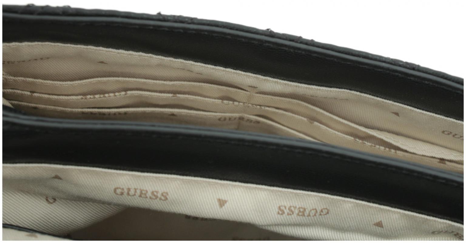 Umhängetasche schwarz Guess Giully Quilted Crossbody