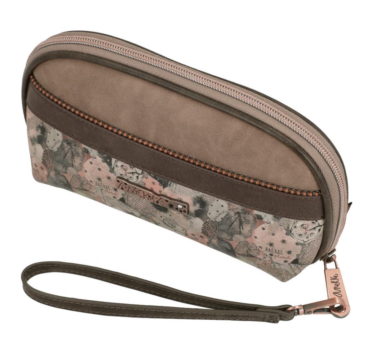 Universe Taschenorganizer Space Anekke Kartensteckfächer Stars Planets braun taupe
