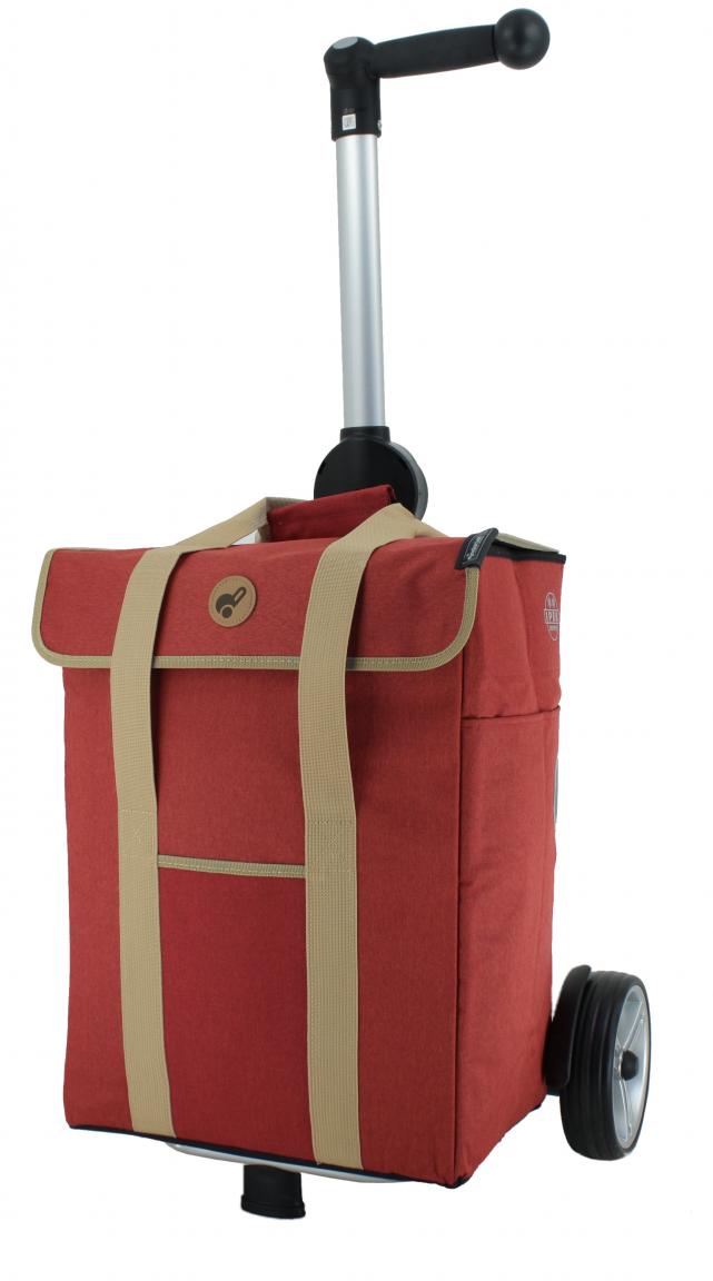 Unus Shopper mit Kühltasche Ipek Mi Rot Andersen Einkaufswagen