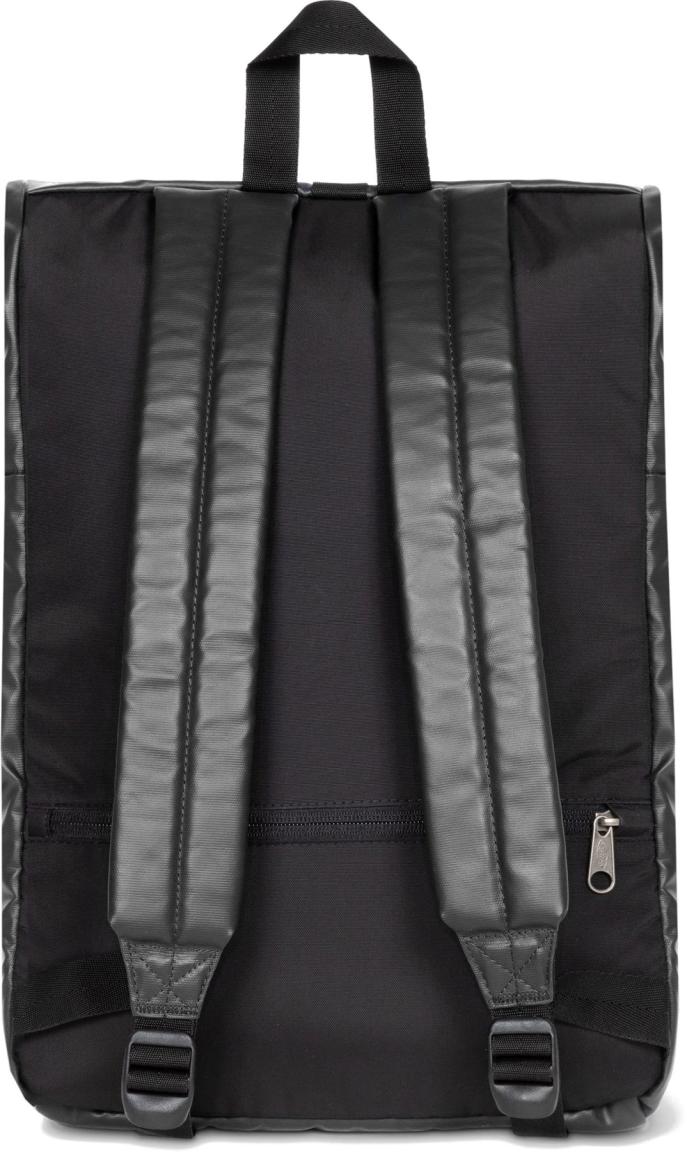 Up Roll Eastpak Tarp Black Glanzbeschichtung Freizeitrucksack mit Rolltop