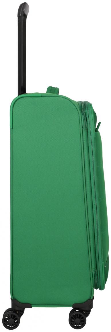 Urlaubskoffer erweiterbar grün Weichgepäck Travelite Rügen M 67cm