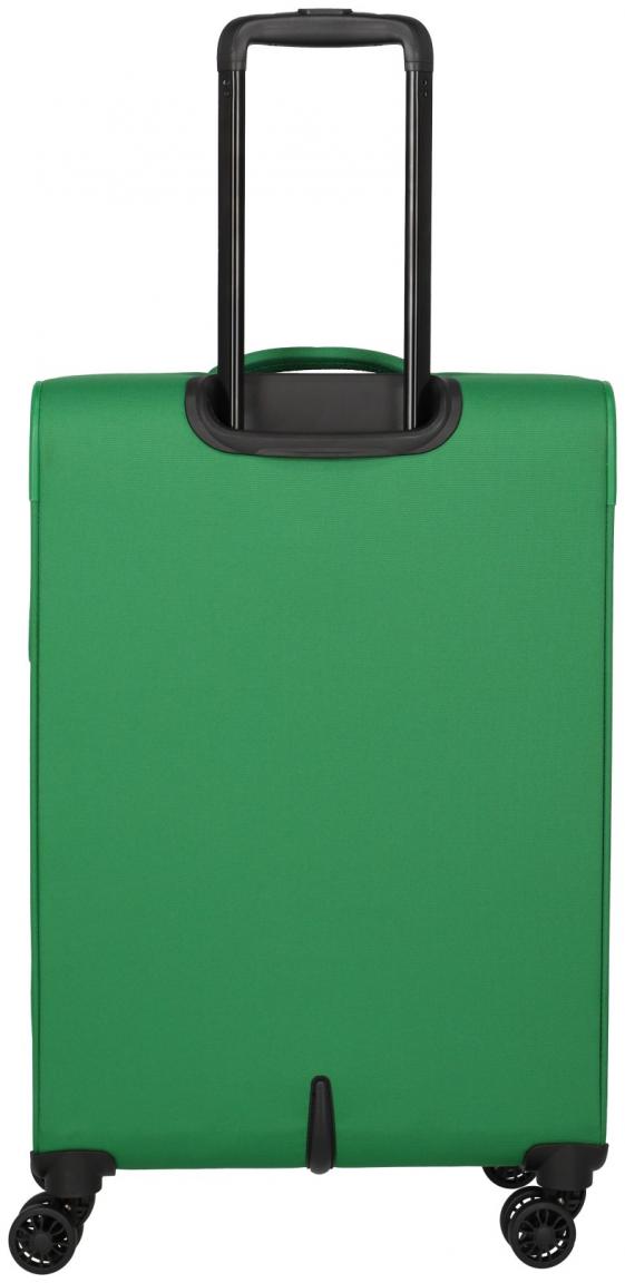 Urlaubskoffer erweiterbar grün Weichgepäck Travelite Rügen M 67cm