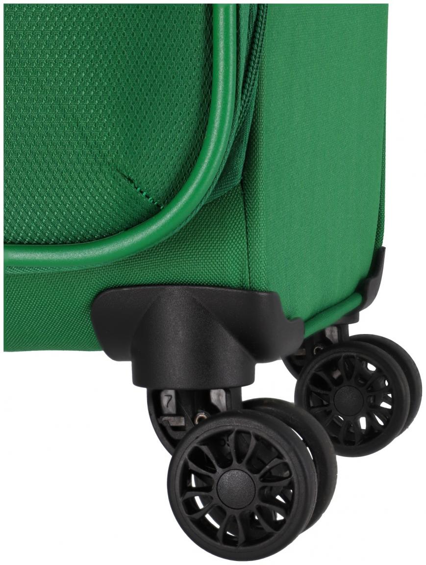 Urlaubskoffer erweiterbar grün Weichgepäck Travelite Rügen M 67cm