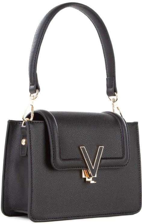 Valentino Abendtasche Queens Nero schwarz Überschlag Wechselriemen