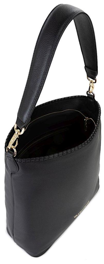 Valentino Aleksandra Beuteltasche Statementgurt Nero schwarz