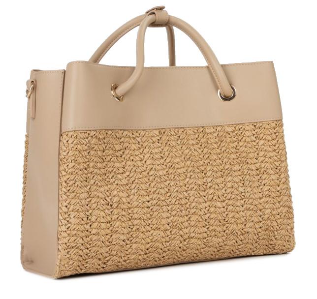 Valentino Alexia Summer Kurzgrifftasche Bast Naturale - Beige