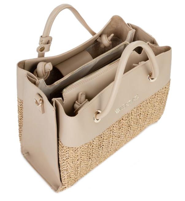 Valentino Alexia Summer Kurzgrifftasche Bast Naturale - Beige