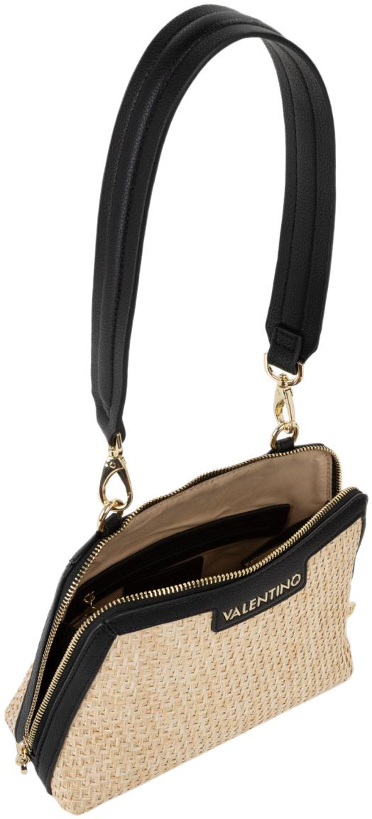 Valentino Crossover Bag schwarz Demetra Naturale Bast elegant