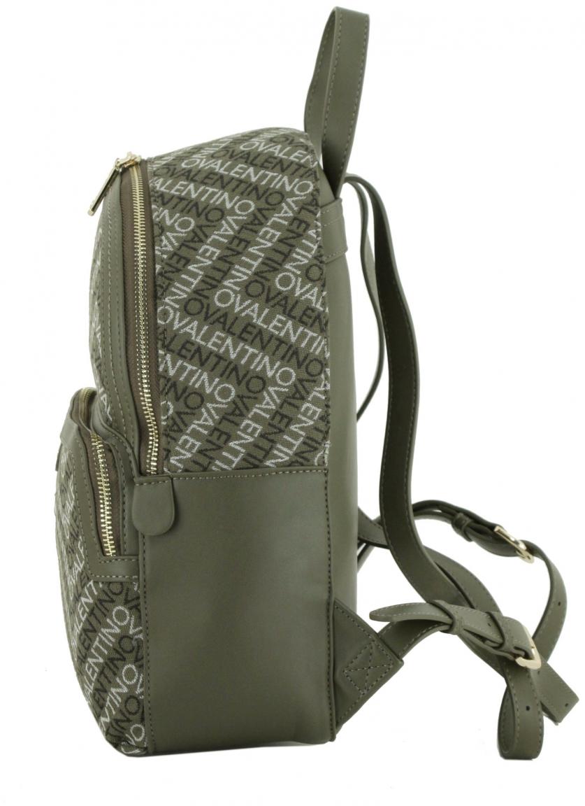 Valentino Damenrucksack hellbeige Alloverprint Blizzard Ecru