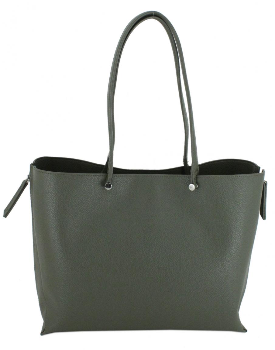 Valentino Henkeltasche Parka Militare olivgrün erweiterbar