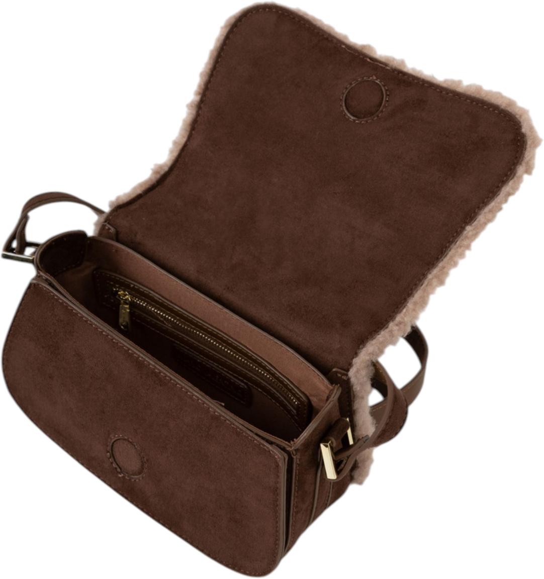 Valentino Iceland Überschlagtasche Teddy Caffe - Braun