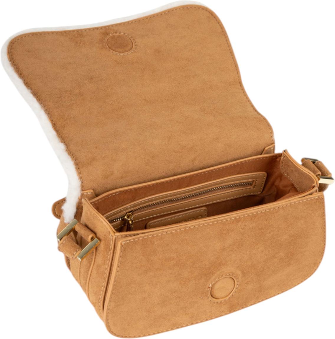 Valentino Iceland Überschlagtasche Teddy Cuoio - Cognacbraun
