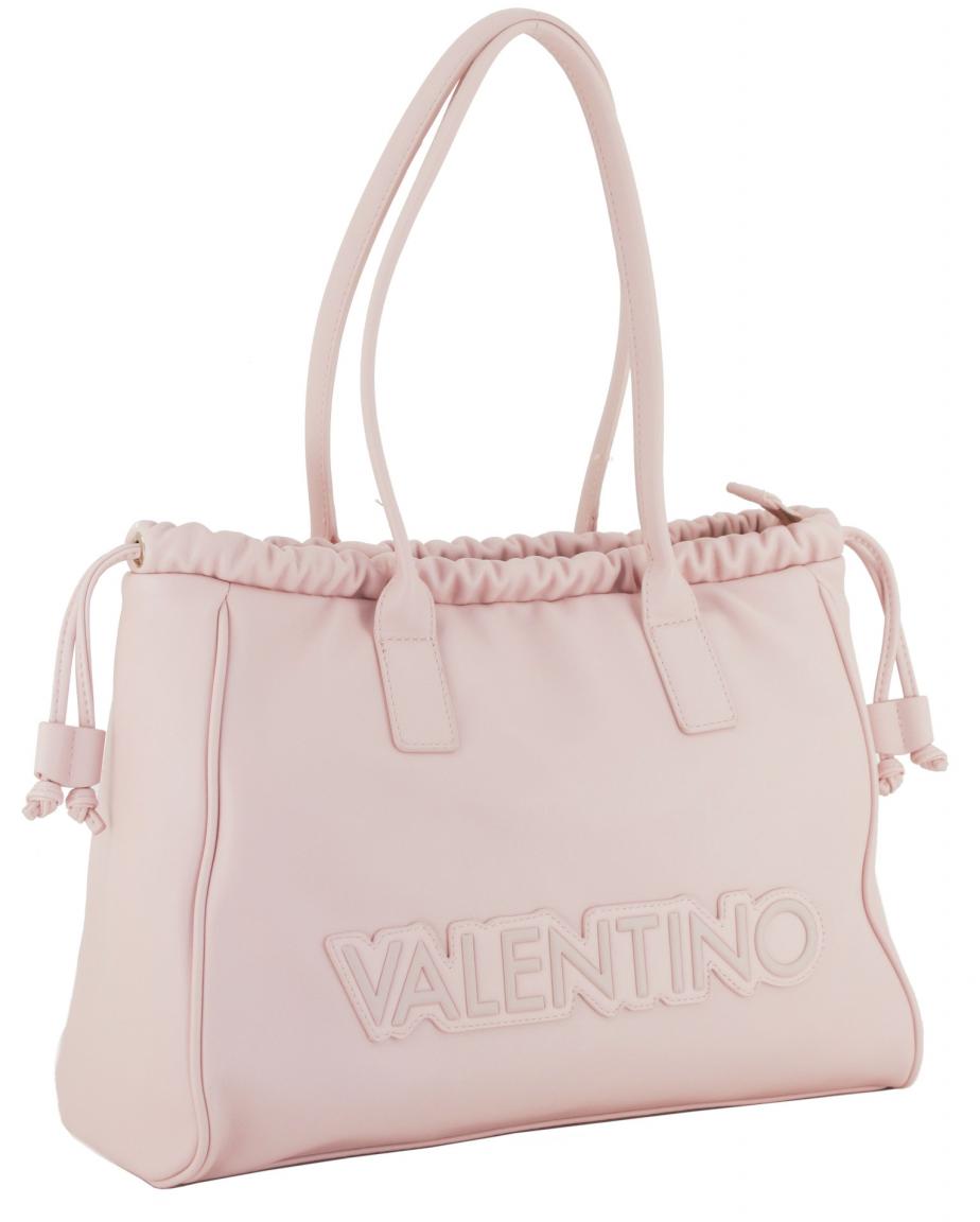 Valentino Oxford Cipria Shoppertasche hellrosa Logoapplikation