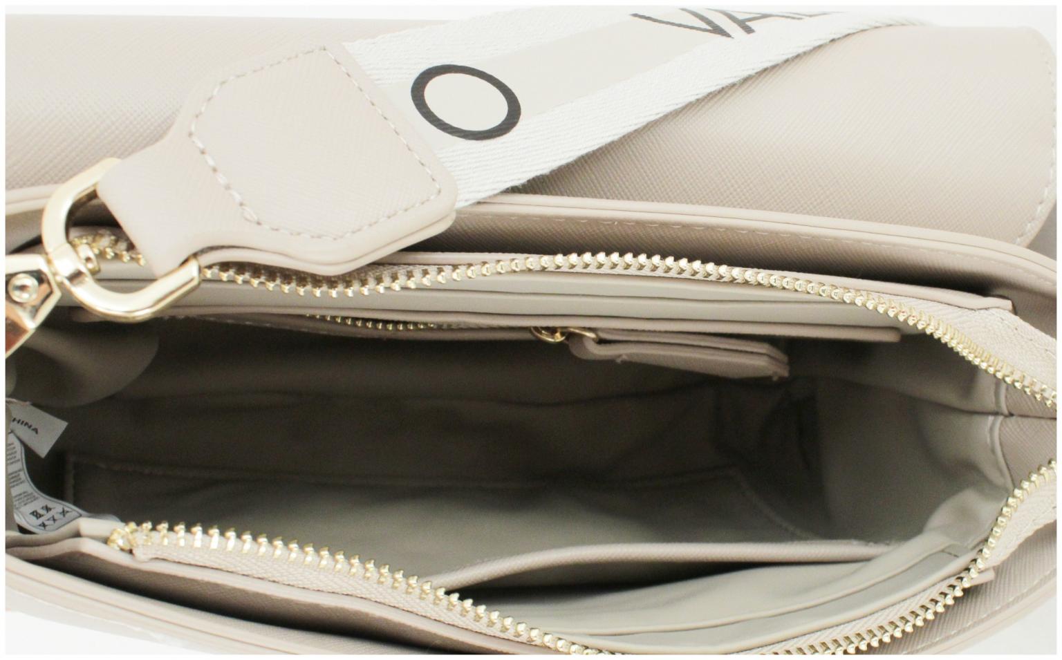 Valentino Umhängetasche Zero Re Grigio Überschlag