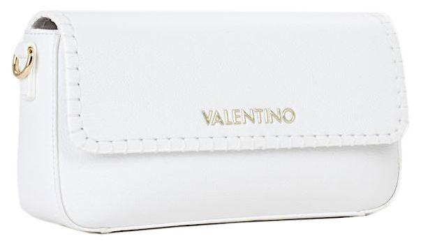 Valentino sommerliche Handtasche Flechtgurt Aleksandra Primavera Weiß