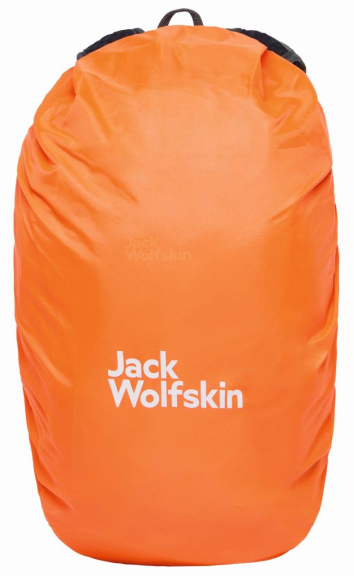 Velocity 12 Jack Wolfskin Wanderruchsack hellgrau Radtour Rainstorm