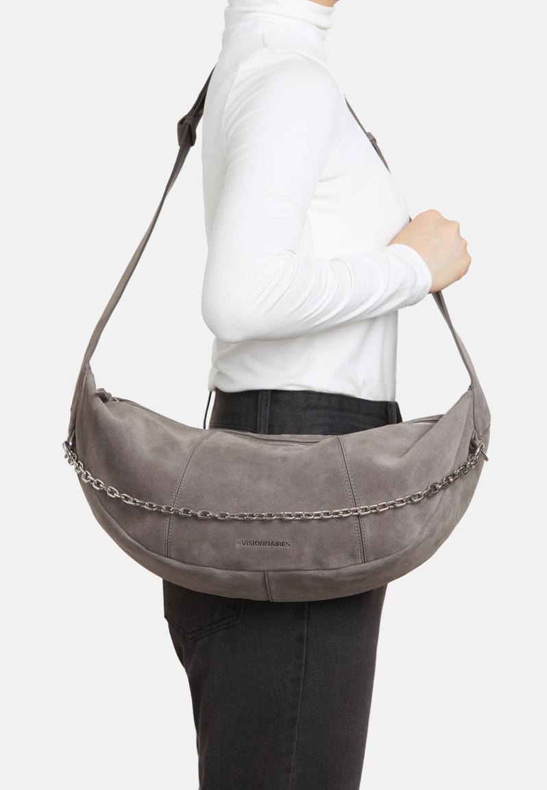 Velourstasche Leoprint Les Visionnaires Zoe Cozy Chain