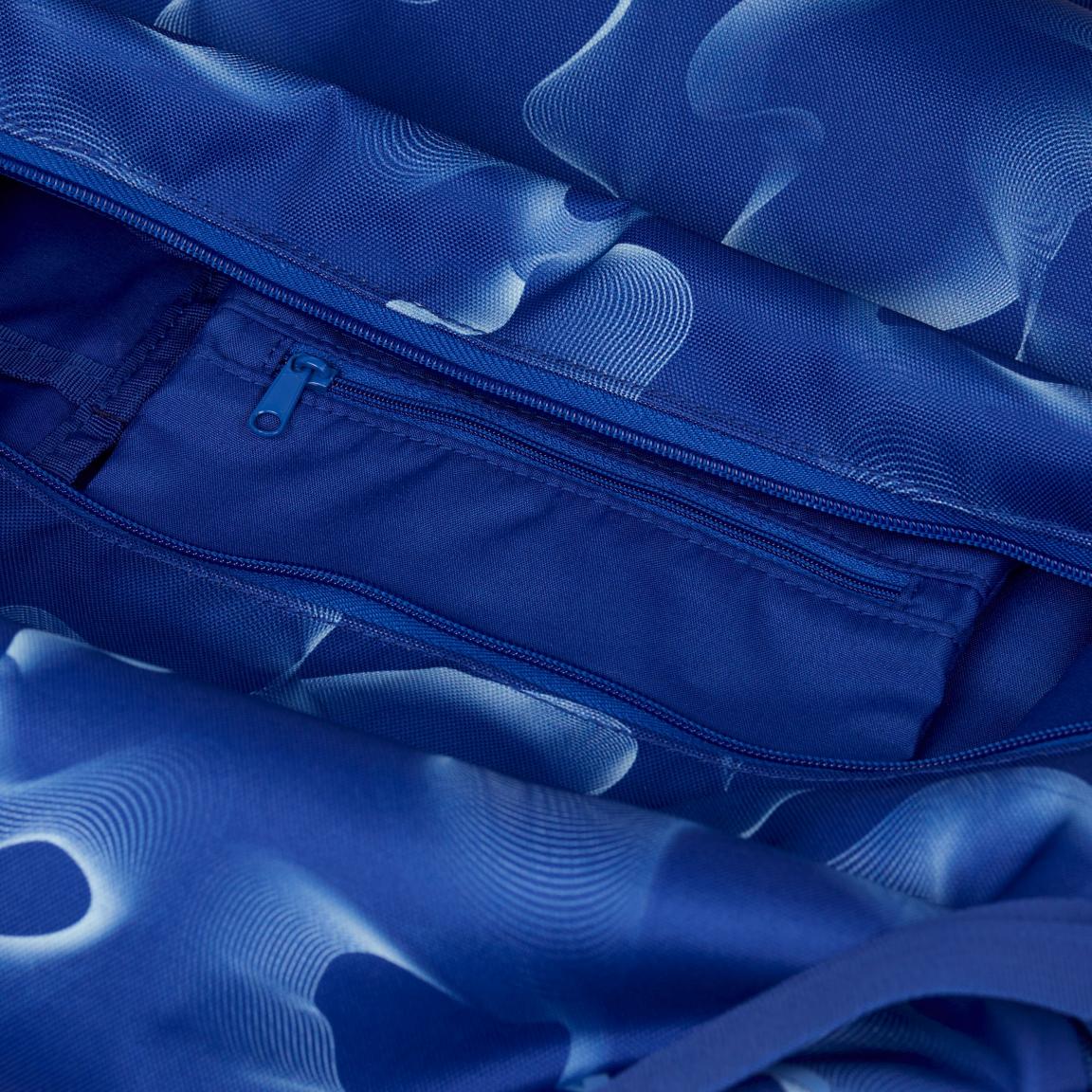 Vibrant Blue Satch blau gemustert Trainingstasche recycelt