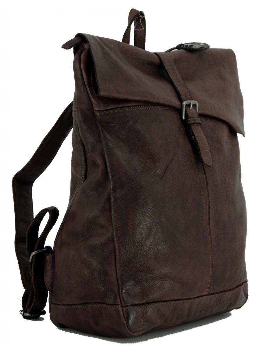 Vintagerucksack Harbour 2nd Albatros Brown Leder braun