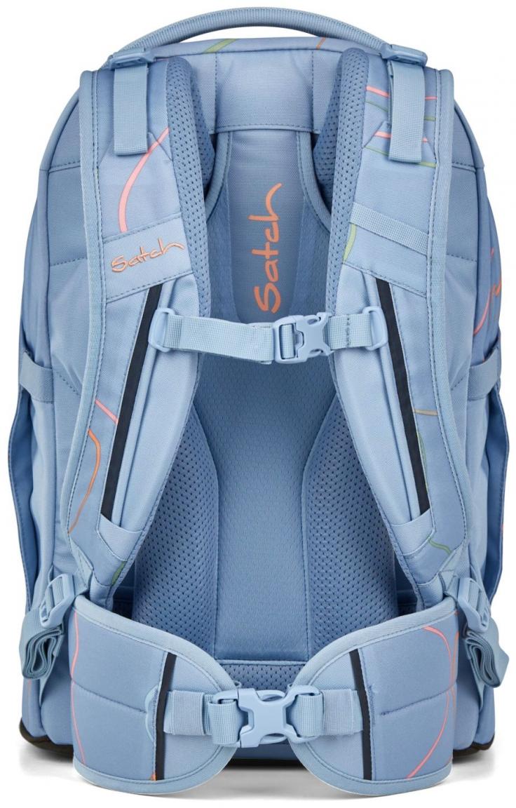 Vivid Blue Mädchenrucksack Satch Pack hellblau Ready to Swap