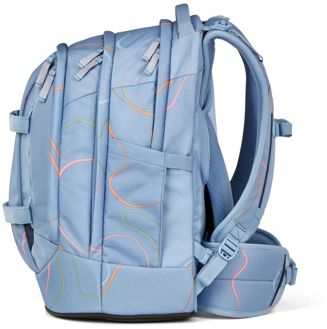 Vivid Blue Mädchenrucksack Satch Pack hellblau Ready to Swap