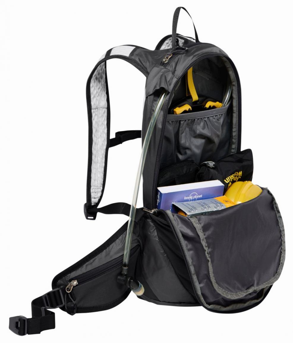 Wanderrucksack Jack Wolfskin Moab Jam 16 Liter Flash Black Aeroshape
