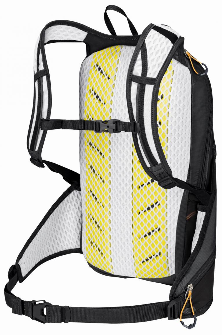 Wanderrucksack Jack Wolfskin Moab Jam 16 Liter Flash Black Aeroshape