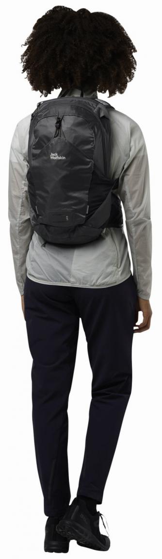 Wanderrucksack Jack Wolfskin Moab Jam 16 Liter Flash Black Aeroshape