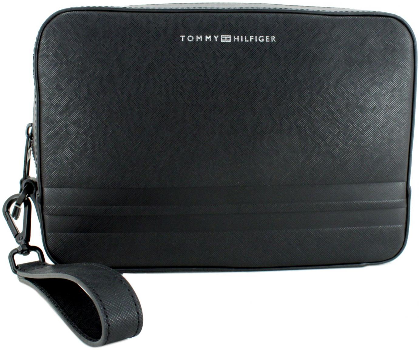 Washbag Tommy Hilfiger Toilettentasche Herren Leder