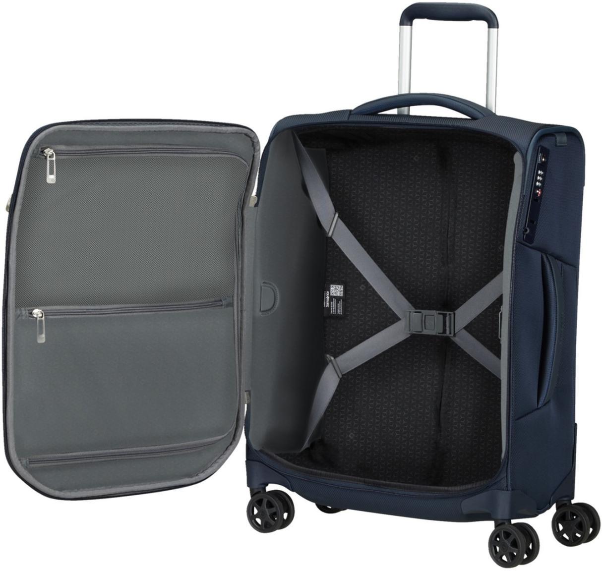 Weichgepäck Kabinentrolley Samsonite Respark NXT Eco Spinner S 55cm dunkelblau