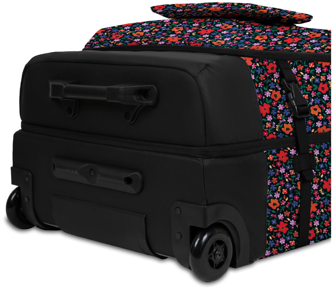 Weichschalenkoffer Cabaia L Maupiti dunkelbunt Blumen 2 Rollen