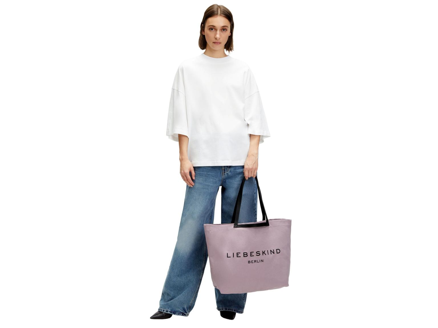 Wellnesstasche Aurora Liebeskind Berlin Pale Lavender Canvasstoff Pastell