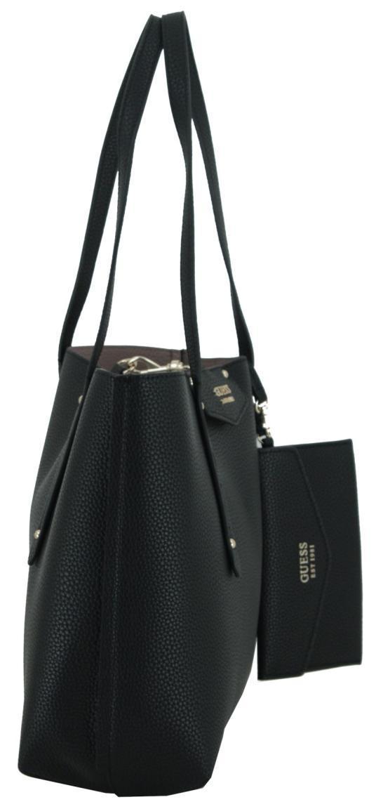 Wendetasche mit Pochette Guess Brenton Reversible Tote Dark Taupe