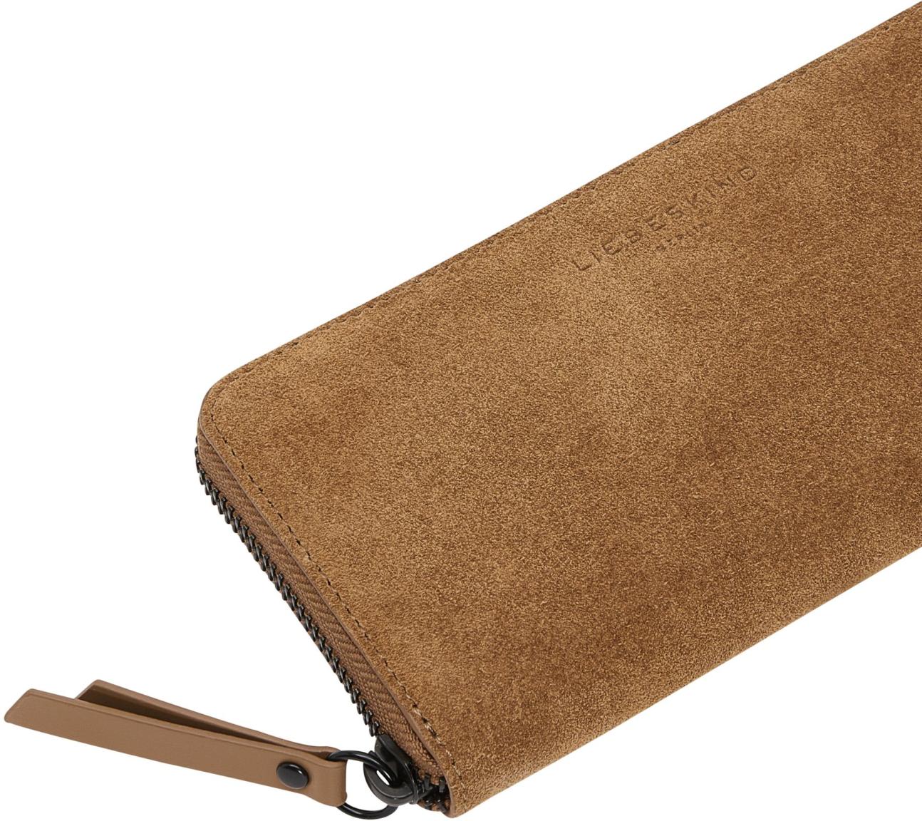 Wildleder Geldtasche Tiramisu Paper Bag Gigi Braun Liebeskind Berlin