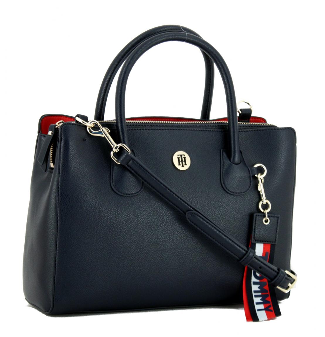 Work Bag Medium Tommy Hilfiger Charming dunkelblau rot Bags & more