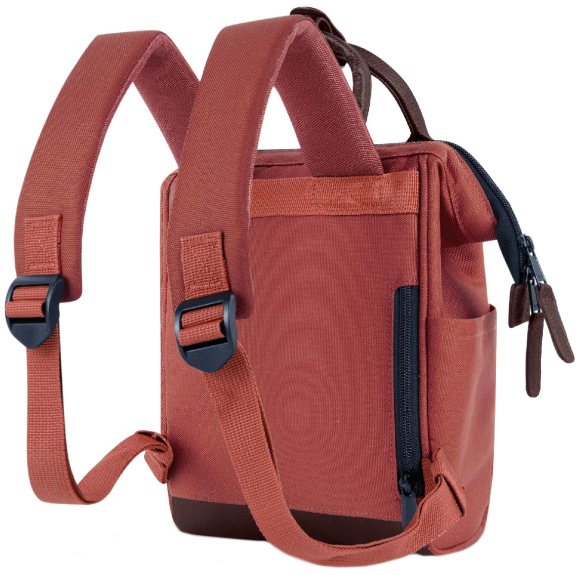 XSmall Freizeitrucksack Cabaia terracotta San Cristobal Wechselpouch