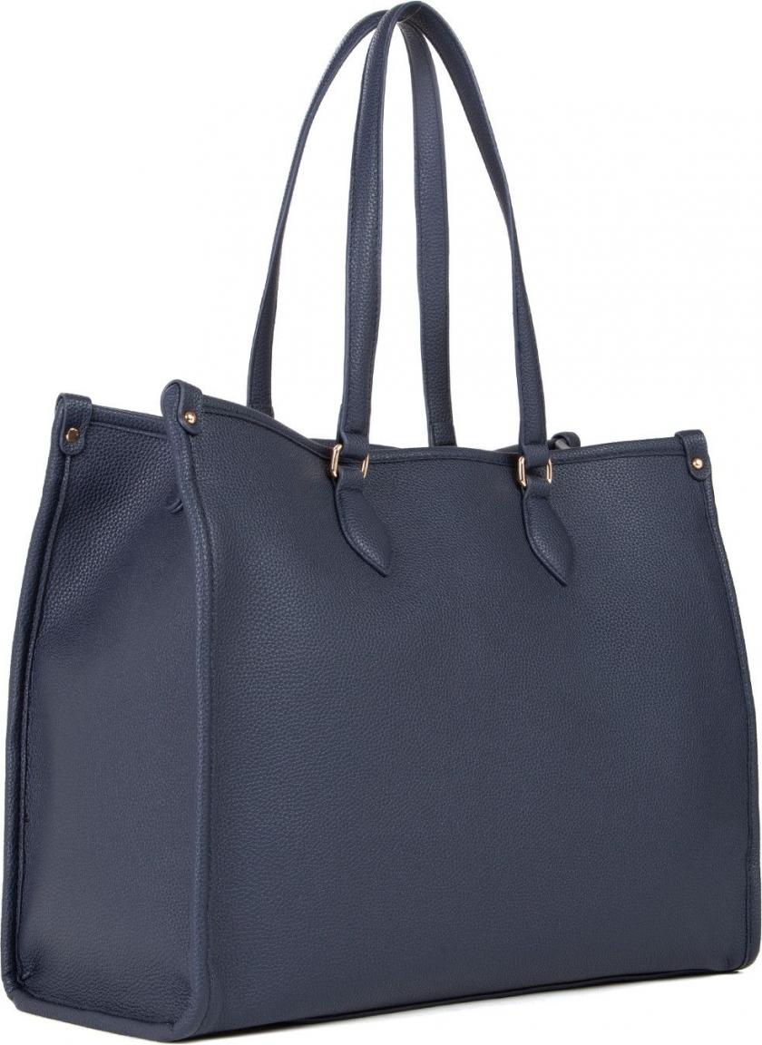 XXL Shopper Mario Valentino Rised RE Bürotasche Blue Dunkelblau 