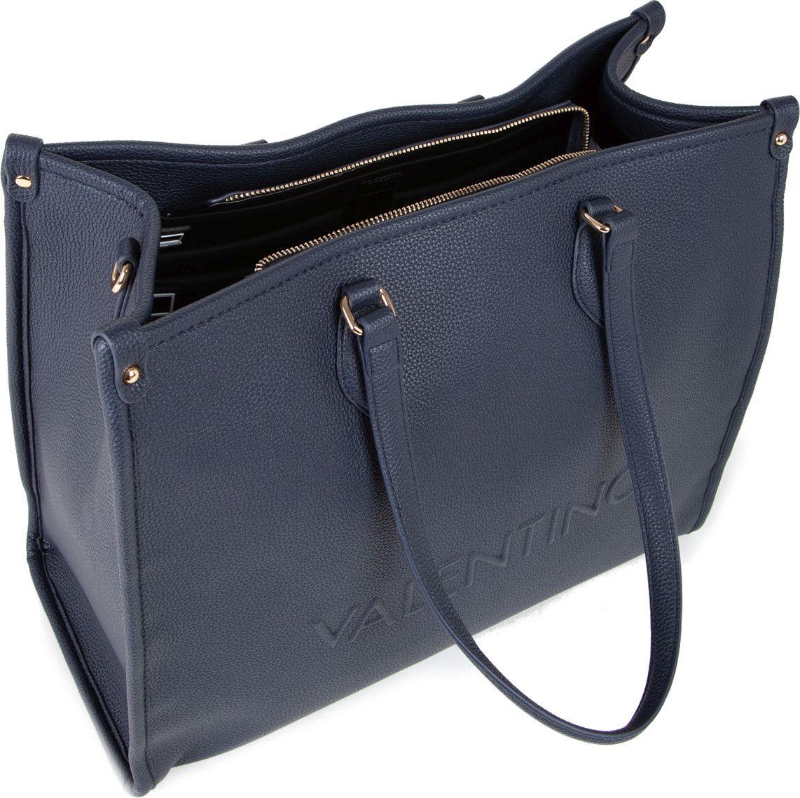 XXL Shopper Mario Valentino Rised RE Bürotasche Blue Dunkelblau 