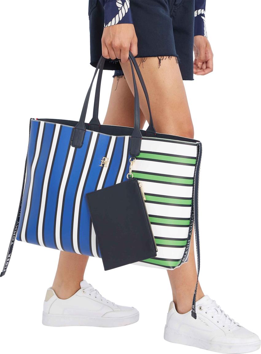 XXL Shopper Tommy Hilfiger Stripes Iconic