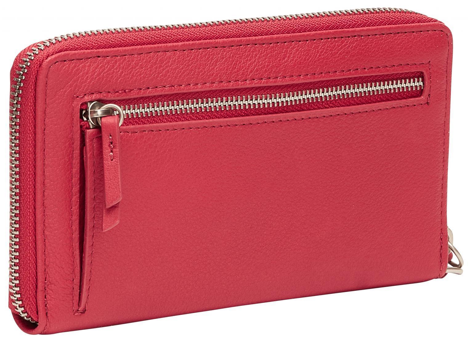 Ziparound Portemonnaie rot Basic Vivian Liebeskind Harris Red Pepper