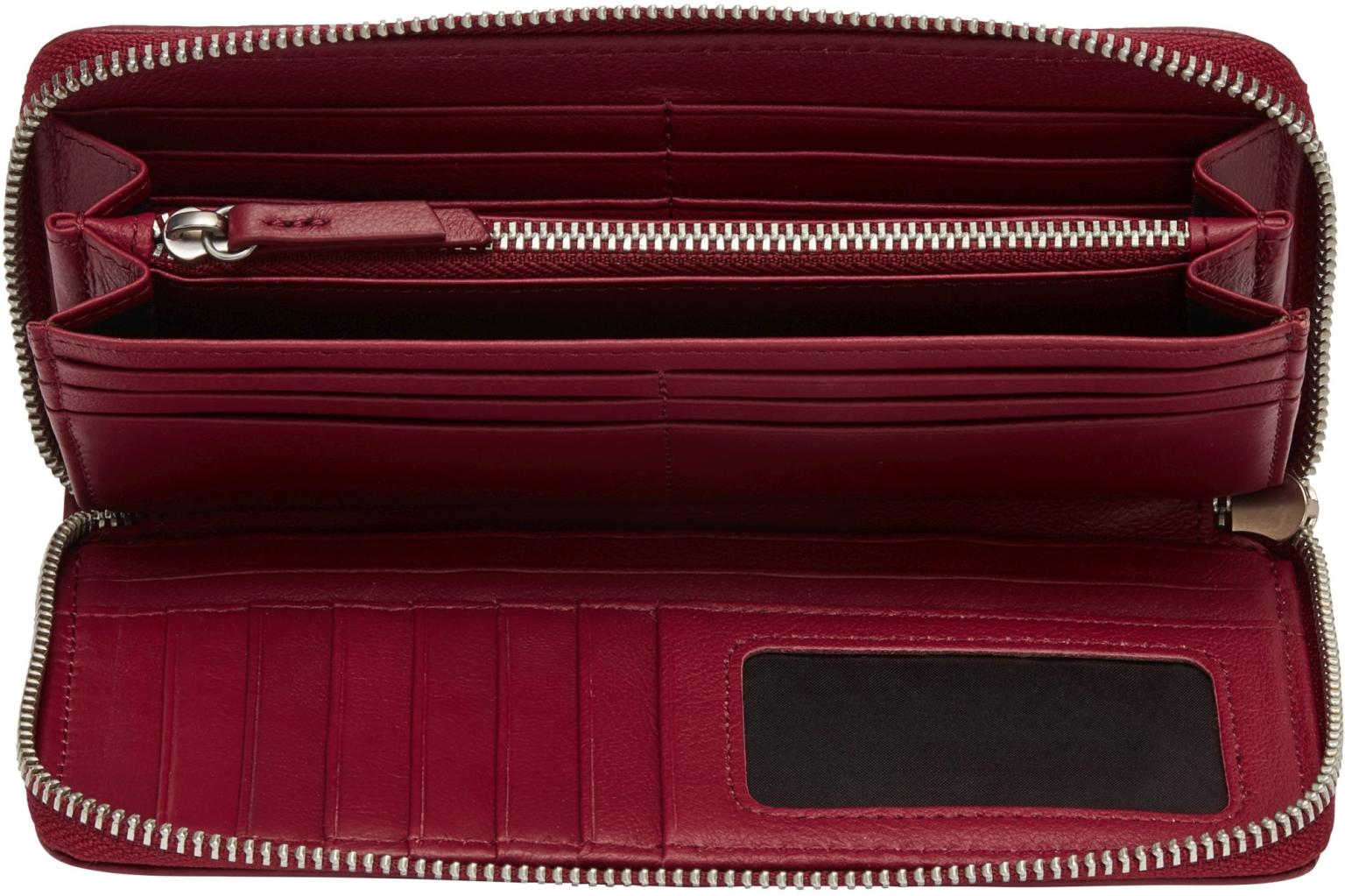 Zipbörse dunkelrot Liebeskind Gigi Peony