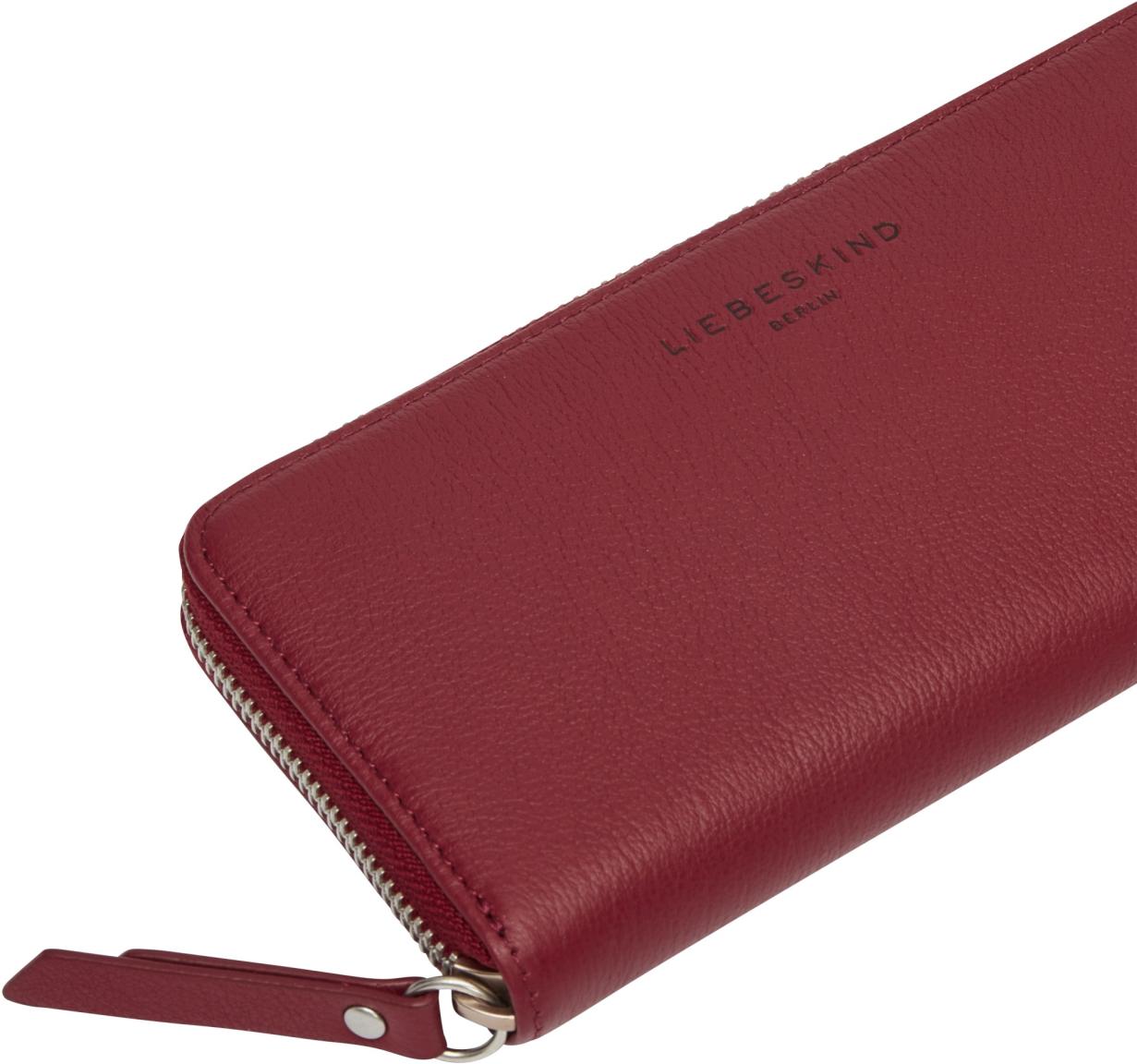 Zipbörse dunkelrot Liebeskind Gigi Peony