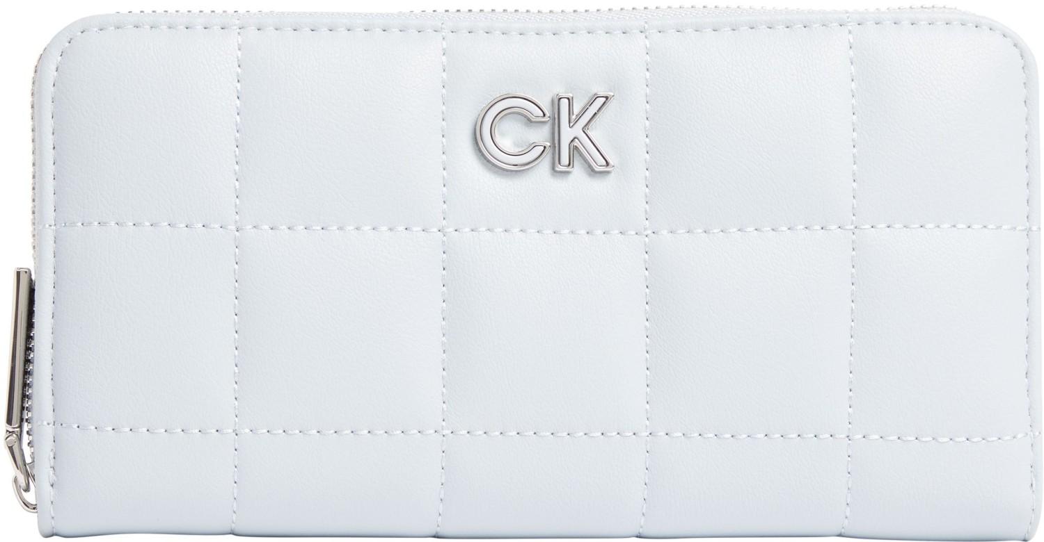 abgestepptes Damen Portmonee Calvin Klein Pearl Blue Quilt Wallet