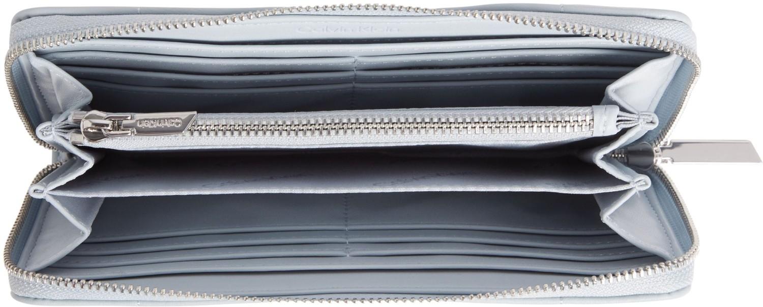 abgestepptes Damen Portmonee Calvin Klein Pearl Blue Quilt Wallet