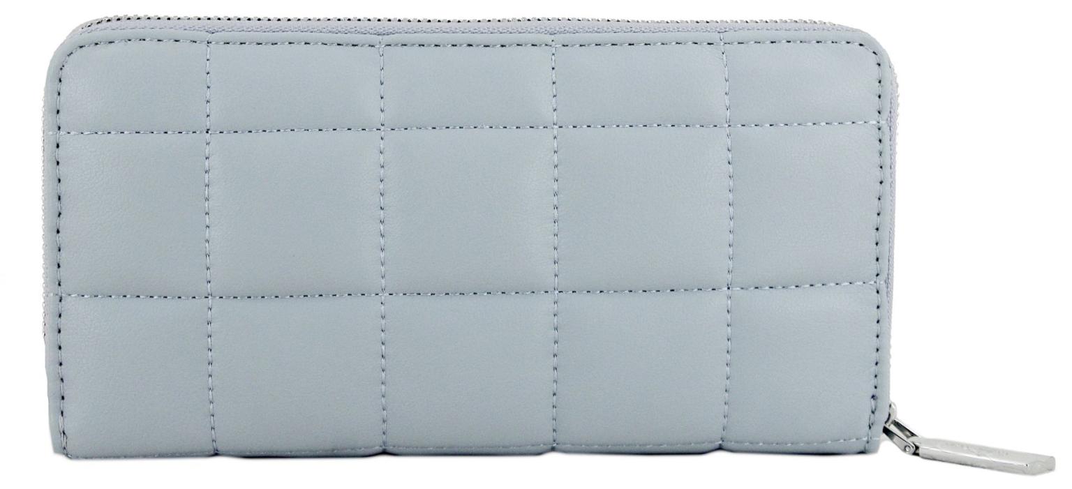 abgestepptes Damen Portmonee Calvin Klein Pearl Blue Quilt Wallet