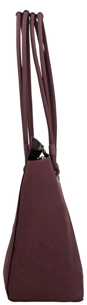 asymmetrische Shoppertasche bordeaux Anekke Real Evolution