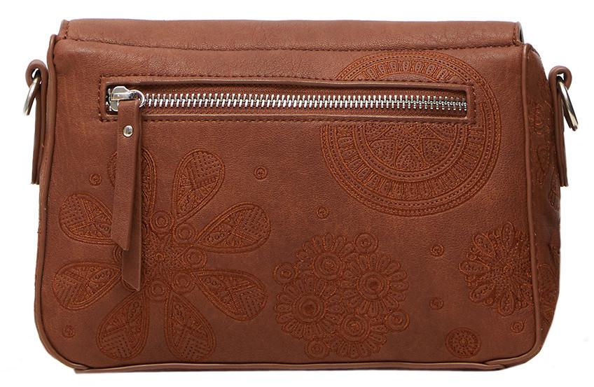 asymmetrische Umhängetasche Phuket Desigual Camel Dejavu