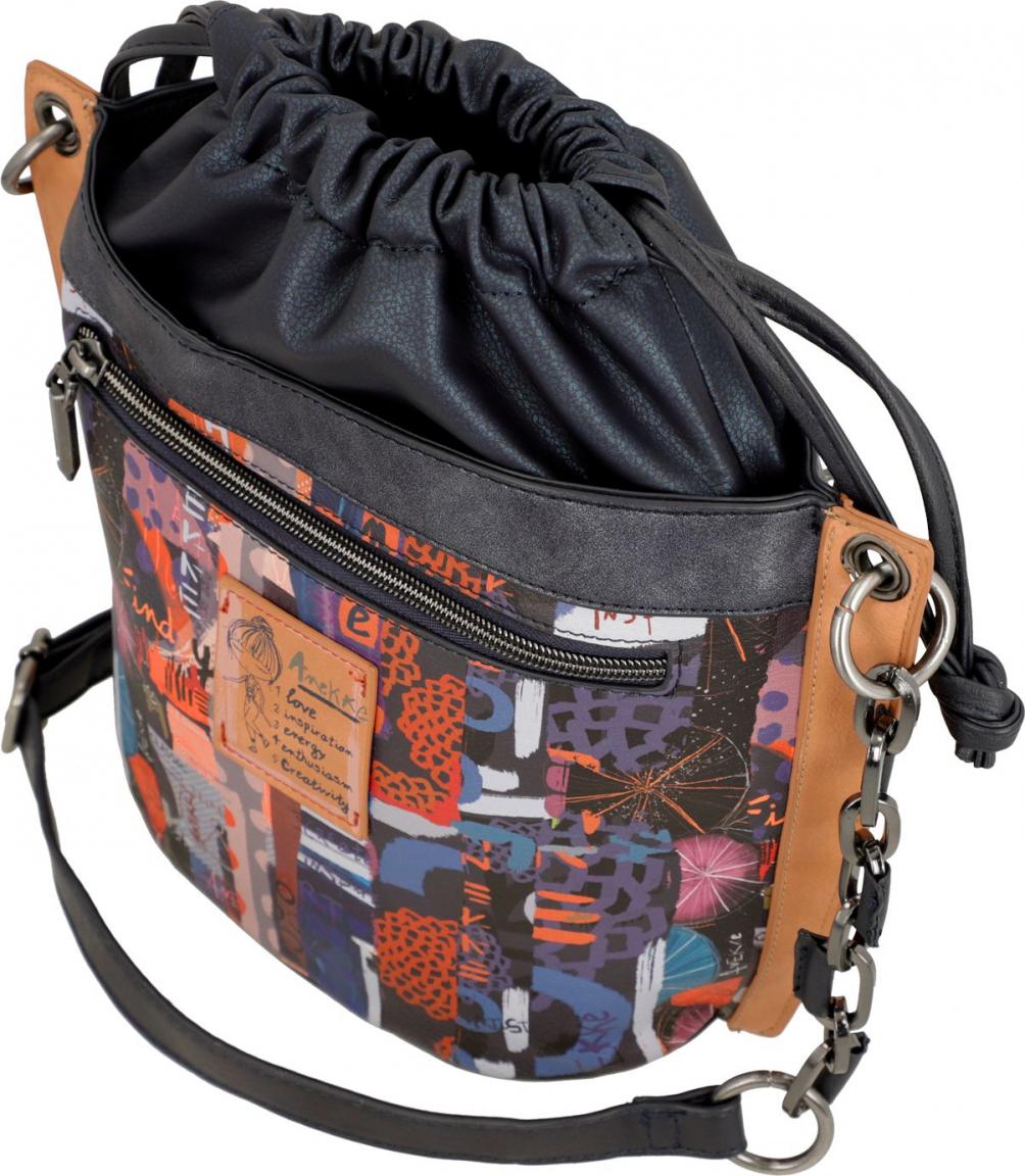 ausgefallene Bucket Bag bunt Anekke Contemporary  Drawstring