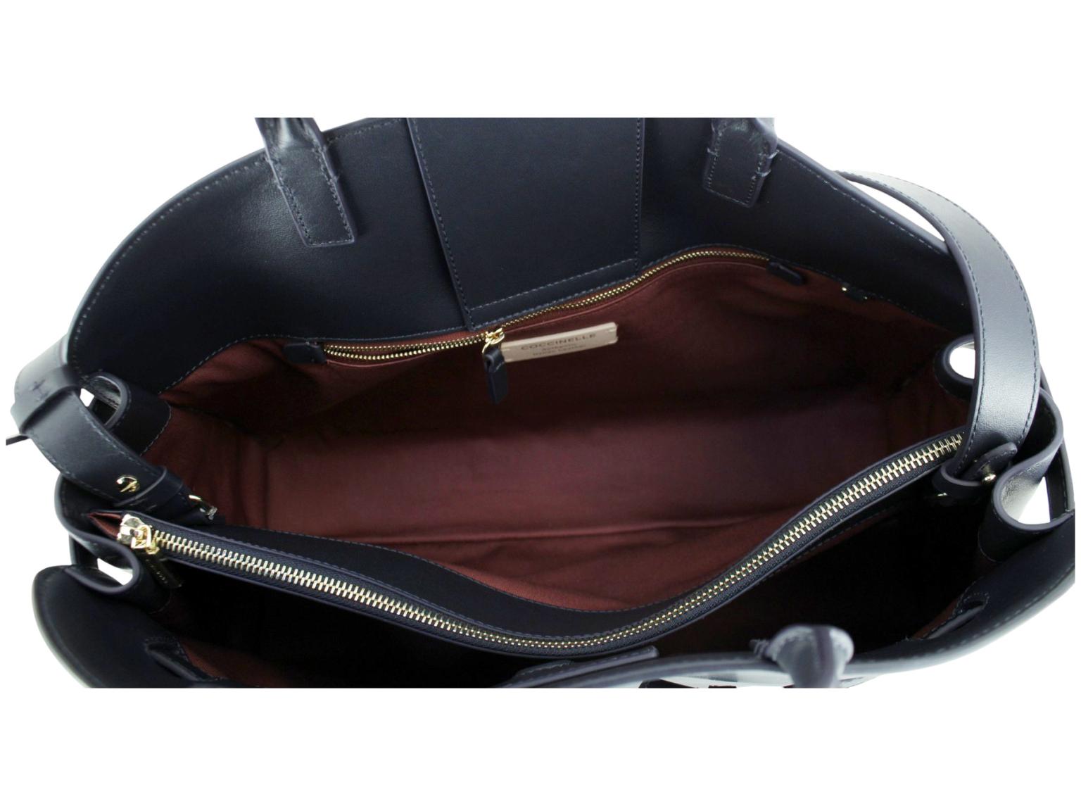 außergewöhnliche Handtasche Coccinelle Sabine Large grün Seagrass